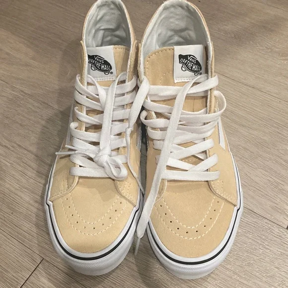 Vans Shoes Vans Sk8hi Tapered Sneaker In Honey Peach Poshmark